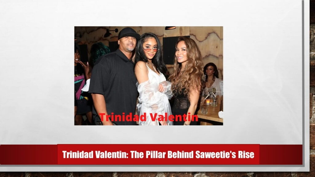 Trinidad Valentin The Pillar Behind Saweetie's Rise